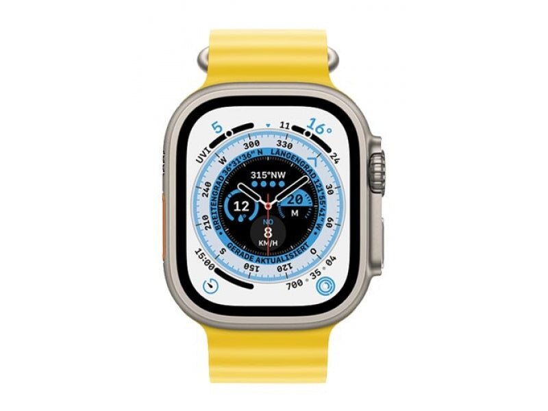 Apple Watch Ultra GPS Cellular 49mm Titanium Yellow Ocean Band – CHOSAY