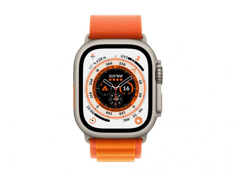 Apple Apple Watch Ultra Titanium Cellular 49mm. Orange. Large Wearables 
