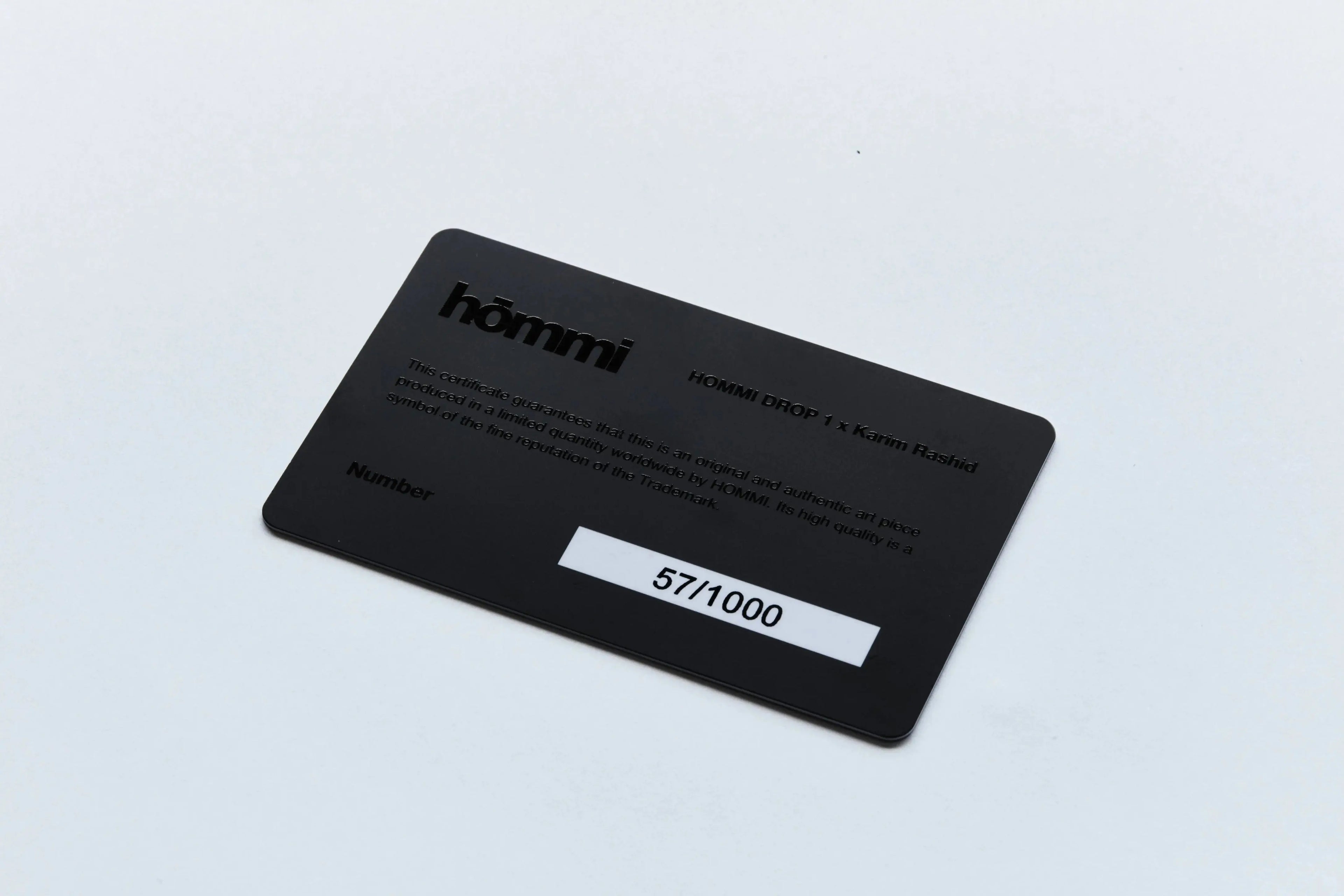 HOMMI x Karim Rashid ARLO Checker - Limited Edition 