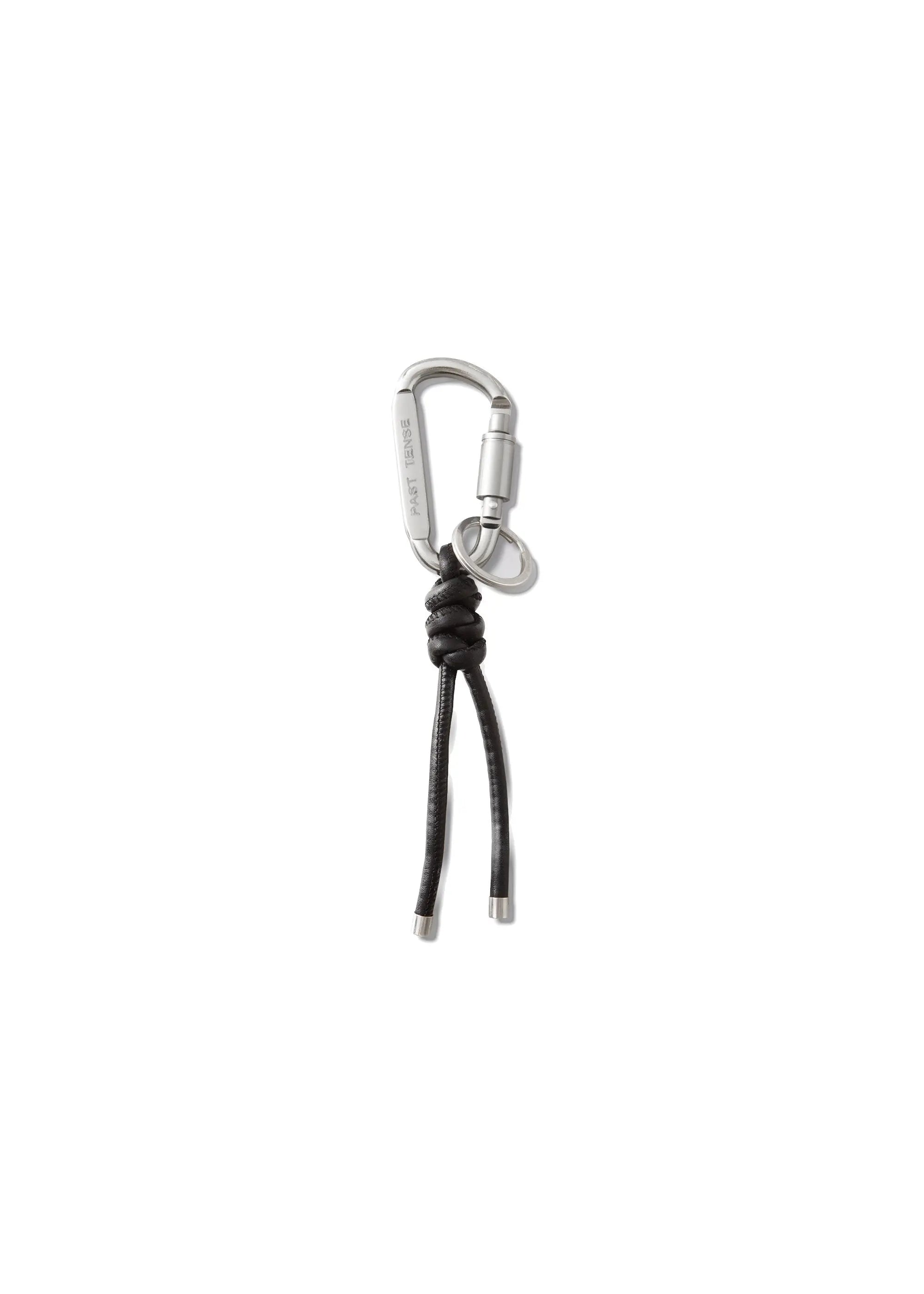 PAST TENSE Carabiner Keychain 