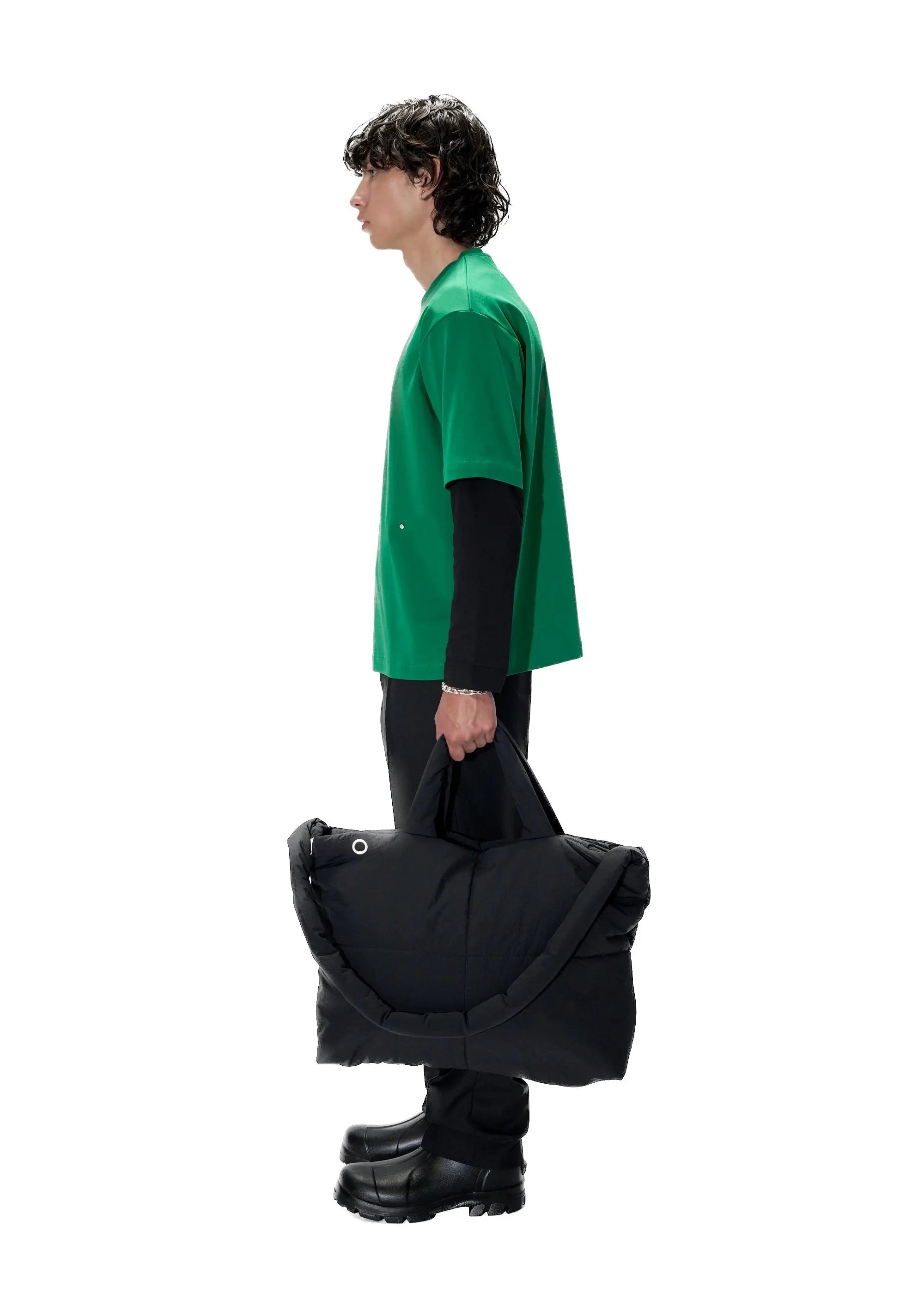 PAST TENSE Crewneck T-Shirt - Green 