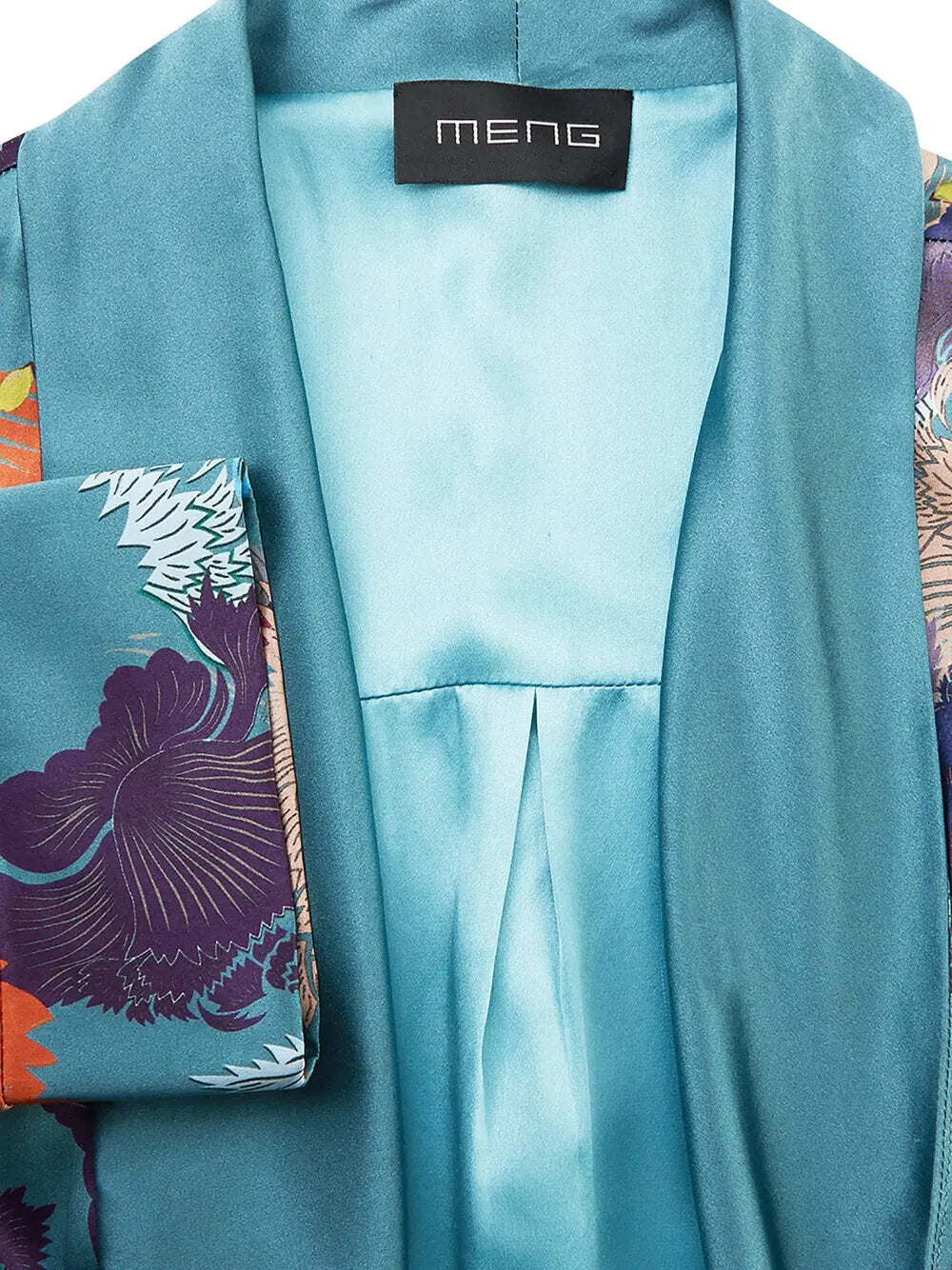 MENG Dressing Gown In Silk Satin 