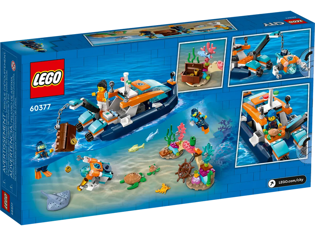 Lego Explorer Diving Boat 