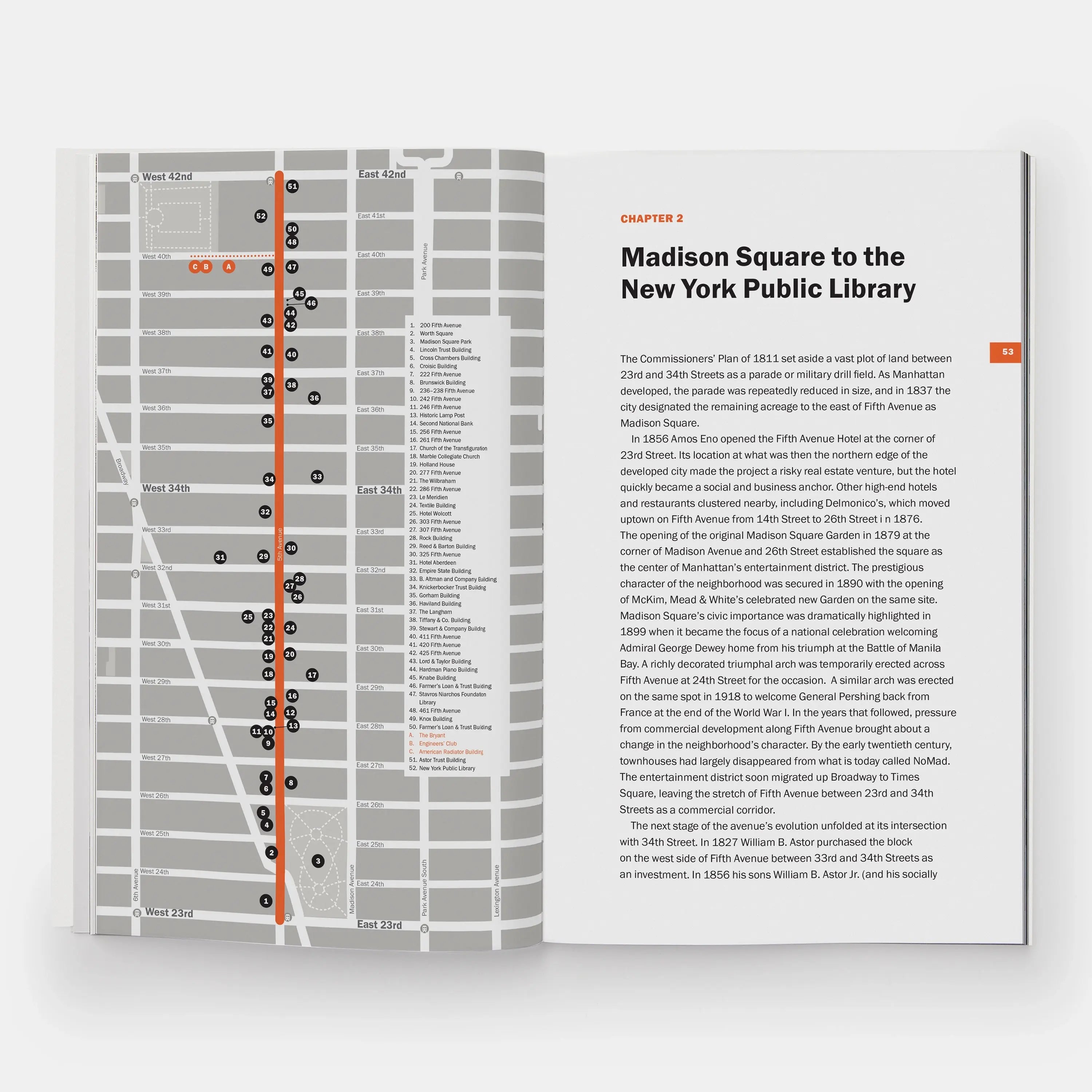 Monacelli Fifth Avenue: From Washington Square to Marcus Garvey Park 