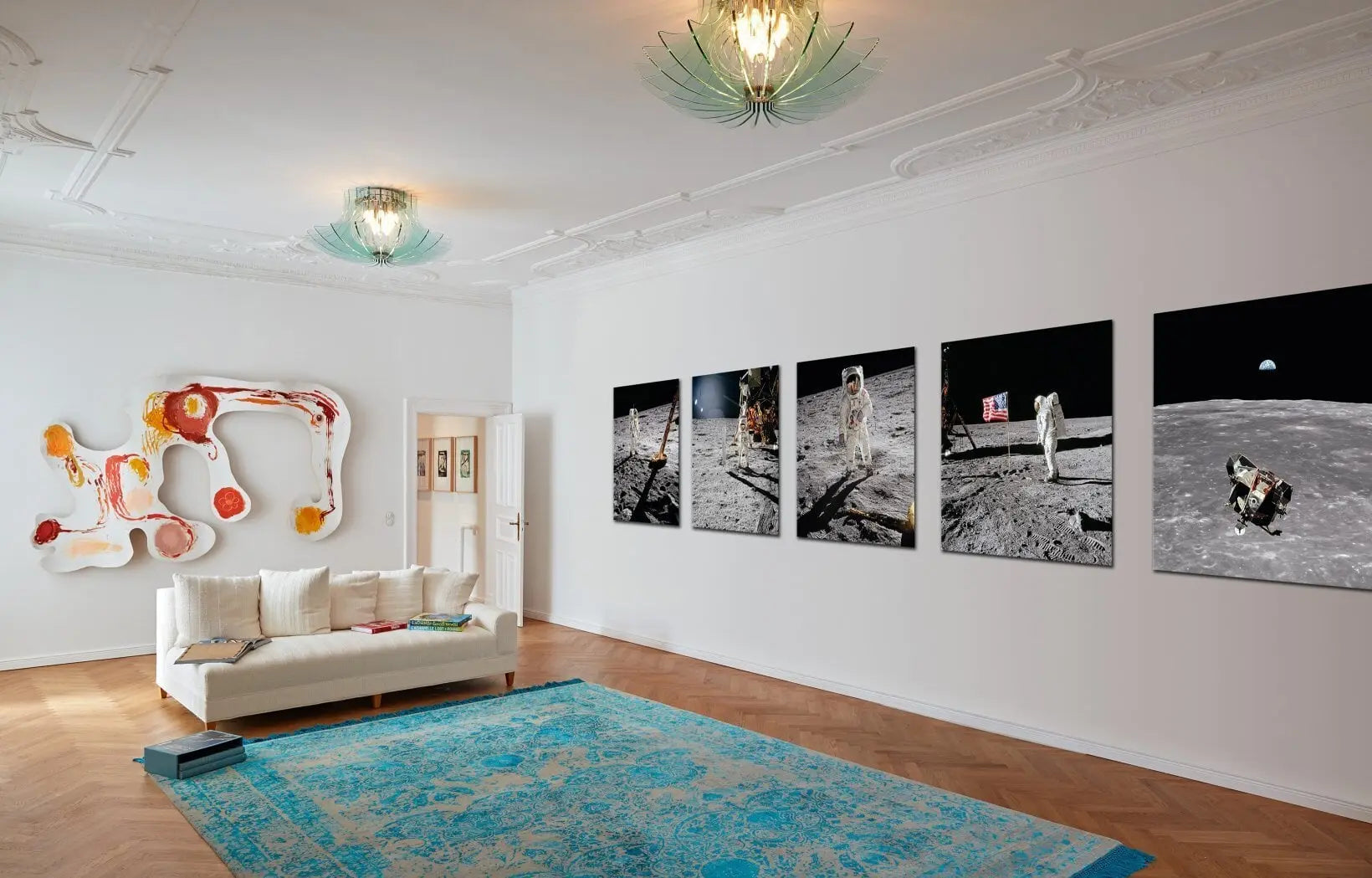 Buzz Aldrin X Taschen Flag on the Moon Edition of 150 