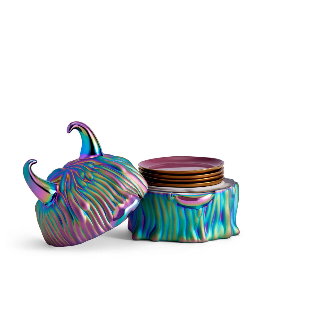 L'Objet Haas Disco Lynda Box + Plates (SET OF 4) - LIMITED EDITION OF 300 