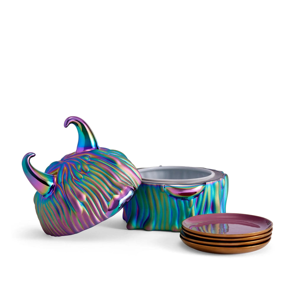 L'Objet Haas Disco Lynda Box + Plates (SET OF 4) - LIMITED EDITION OF 300 