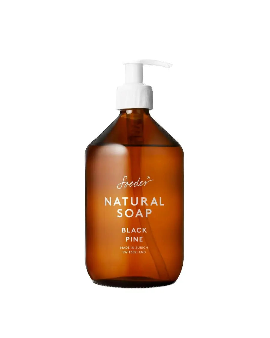 Soeder Natural Soap 500ml- Black Pine 