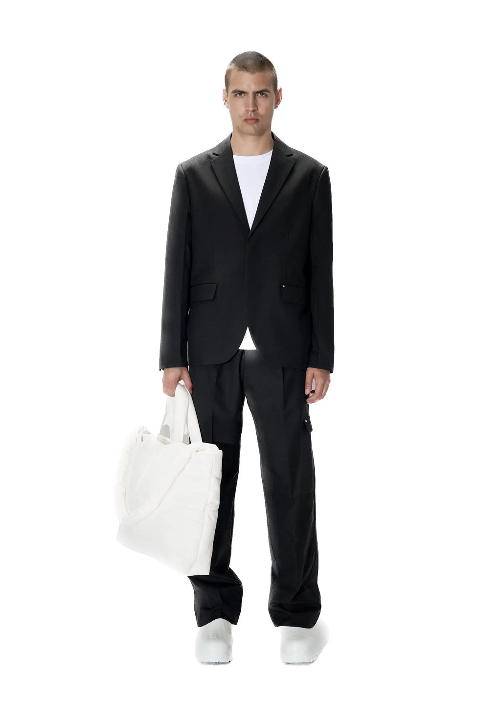 PAST TENSE Nylon Insulated Tote Bag 