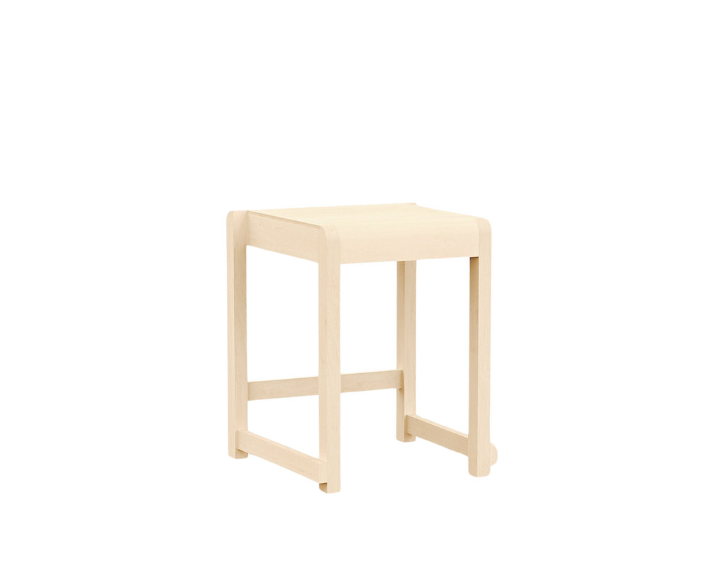 FRAMA - Low Stool 01 | Natural Birch