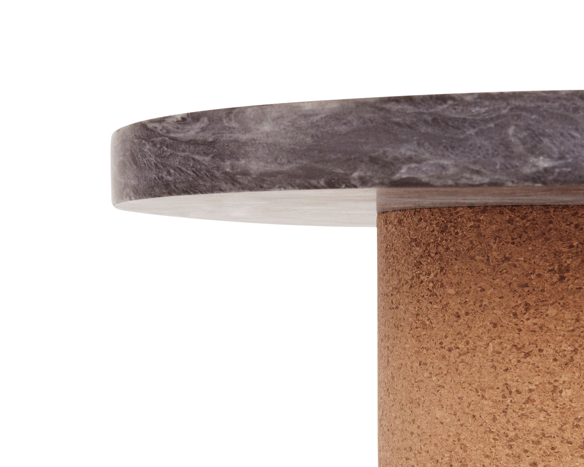 FRAMA - Sintra Table | Black Marble / Cork | Large