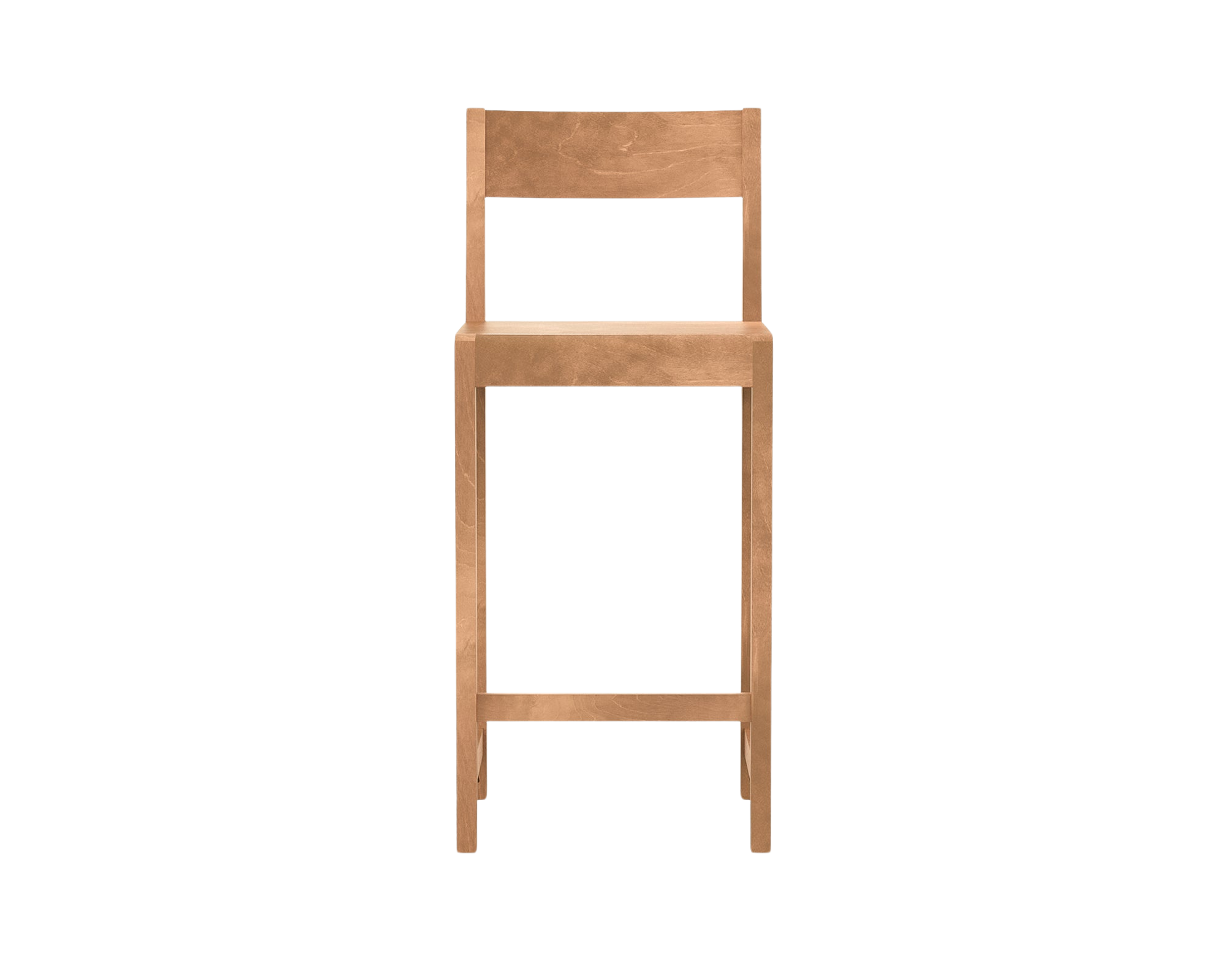 FRAMA - Bar Chair 01 | Warm Brown Birch | H65