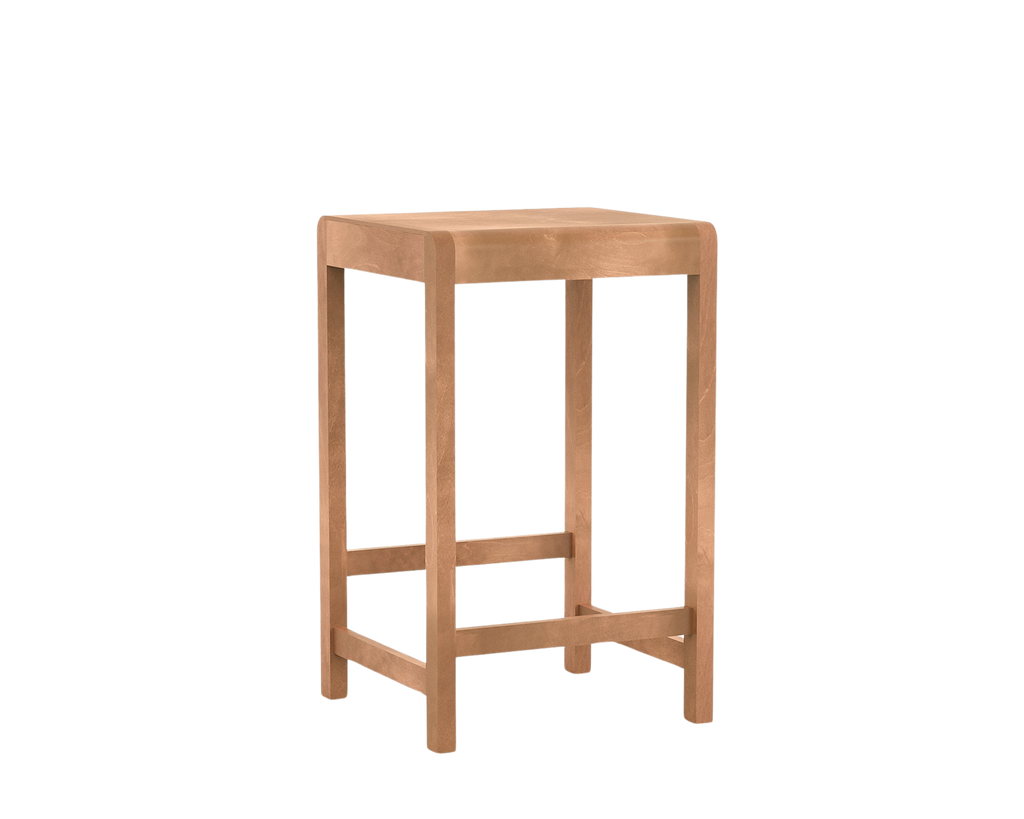 FRAMA - Stool 01 | Warm Brown Birch | H65