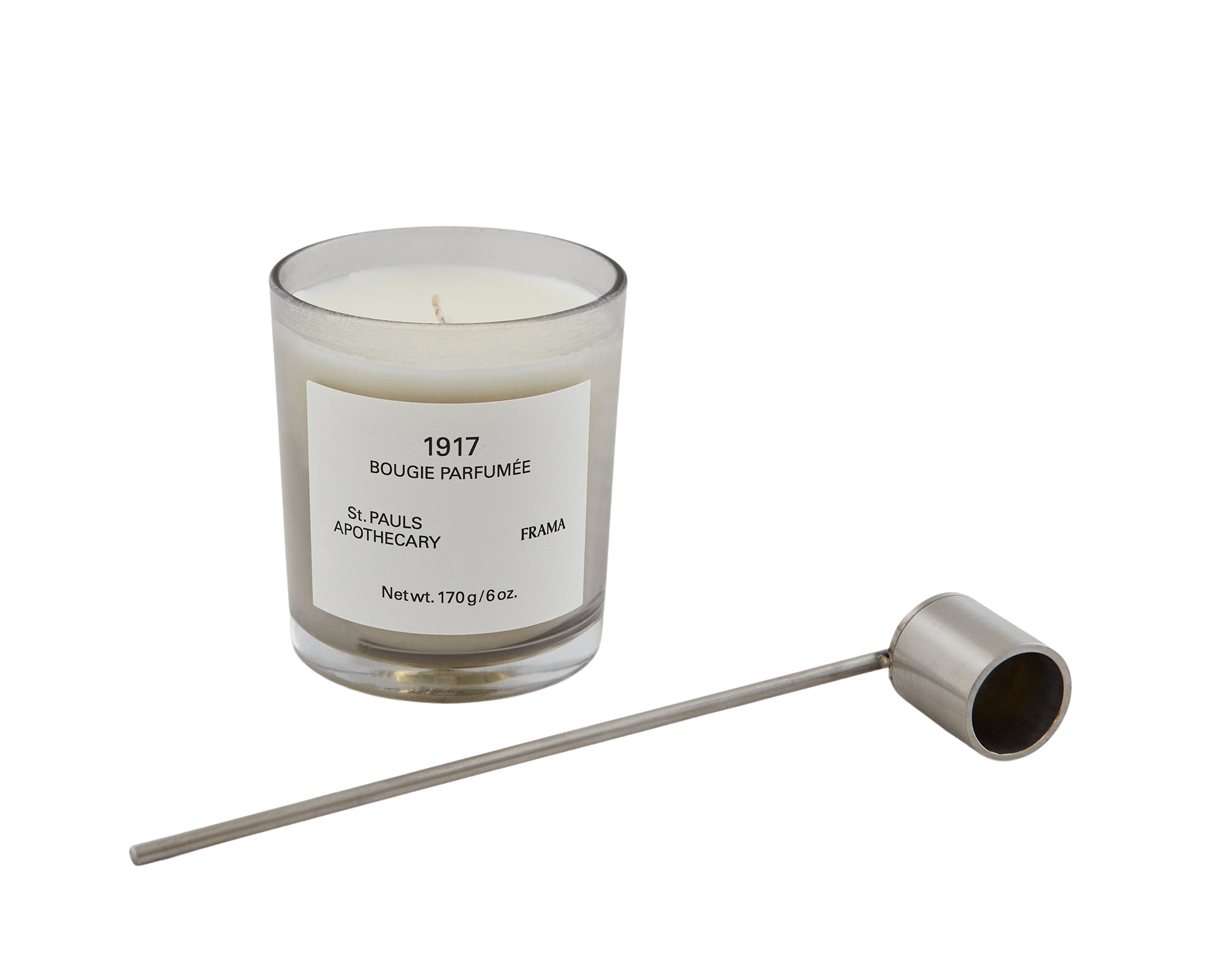FRAMA - Scented Candle + Candle Snuffer | 1917 | 170 g St. Paul's Apothecary