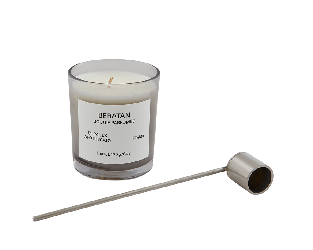 FRAMA - Scented Candle + Candle Snuffer | Beratan | 170 g St. Paul's Apothecary