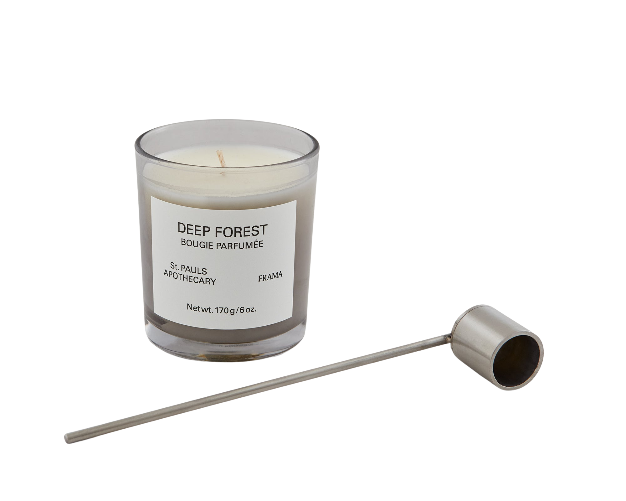 FRAMA - Scented Candle + Candle Snuffer | Deep Forest | 170 g St. Paul's Apothecary