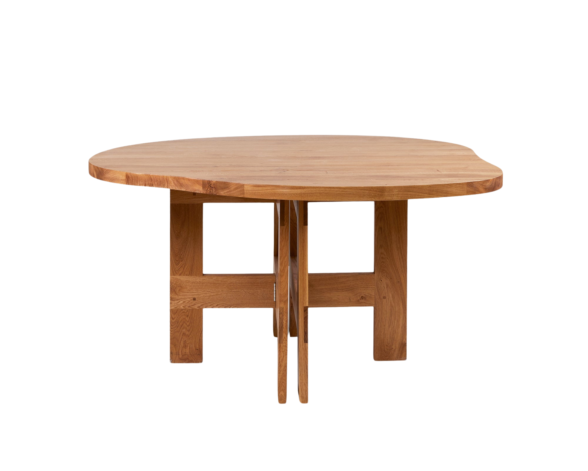 FRAMA - Farmhouse Trestle Table | Natural Oak | Pond