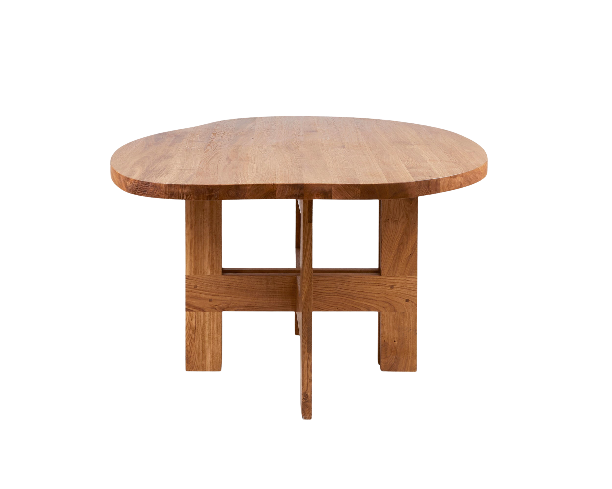FRAMA - Farmhouse Trestle Table | Natural Oak | Pond