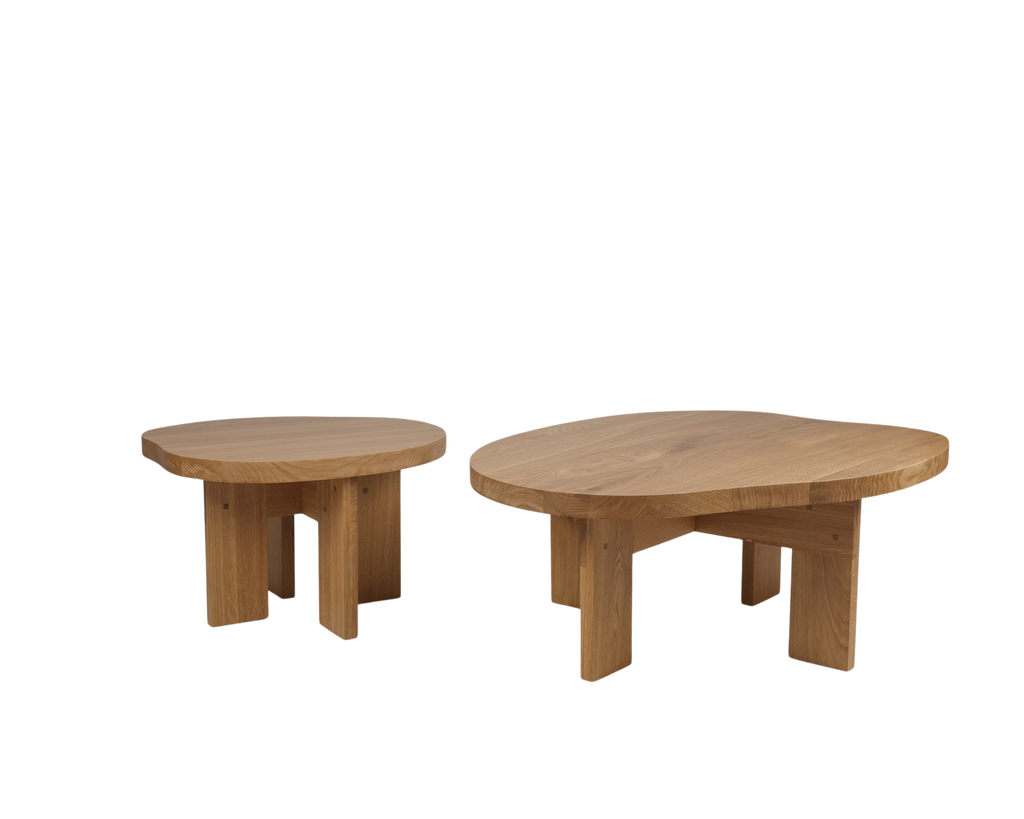 FRAMA - Farmhouse Side Table | Natural Oak | Pond