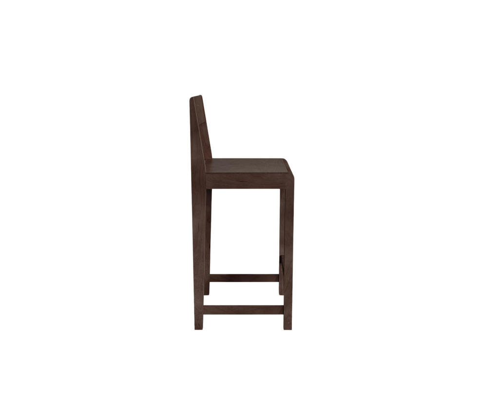 FRAMA - Bar Chair 01 | Dark Brown Birch | H65