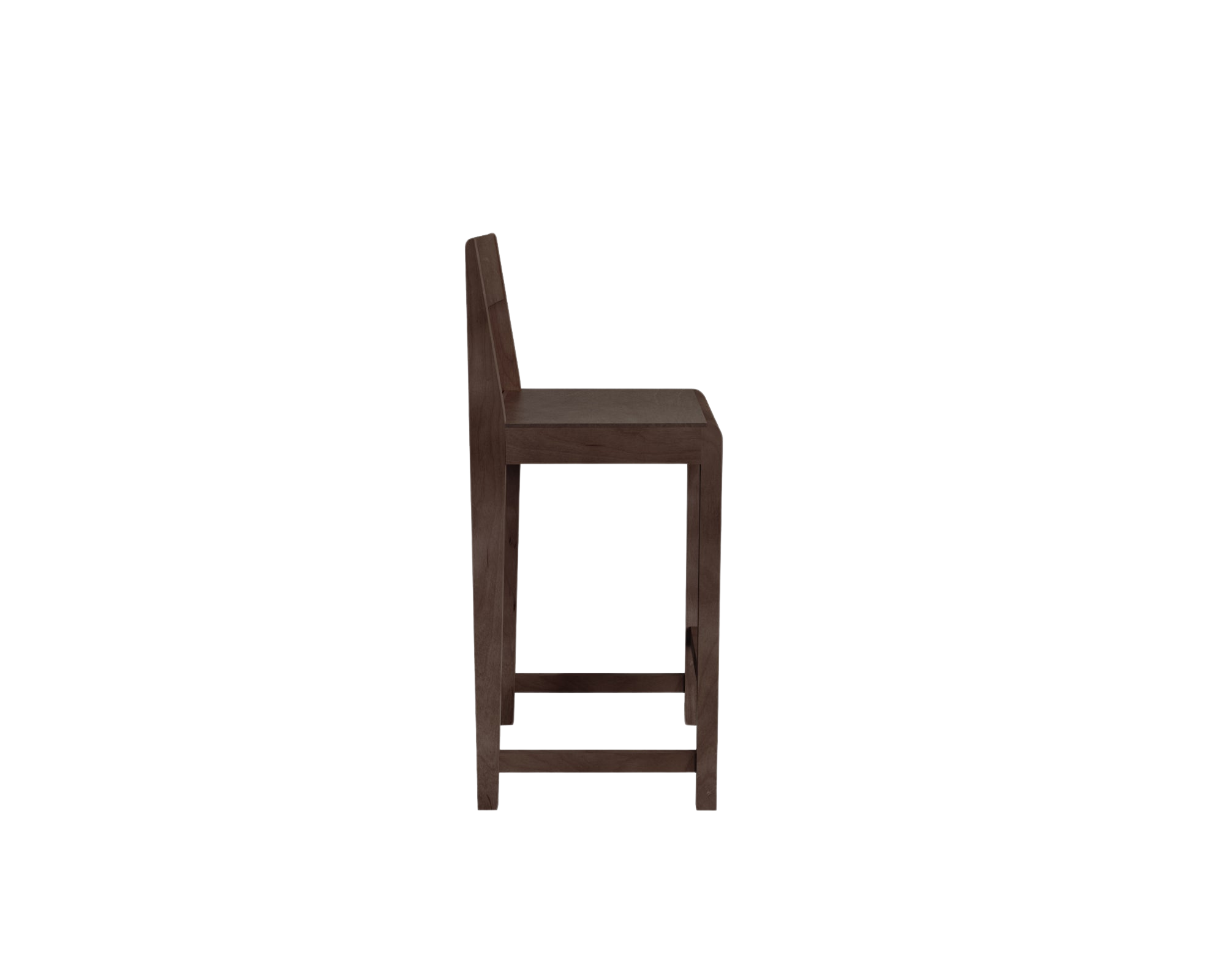 FRAMA - Bar Chair 01 | Dark Brown Birch | H65