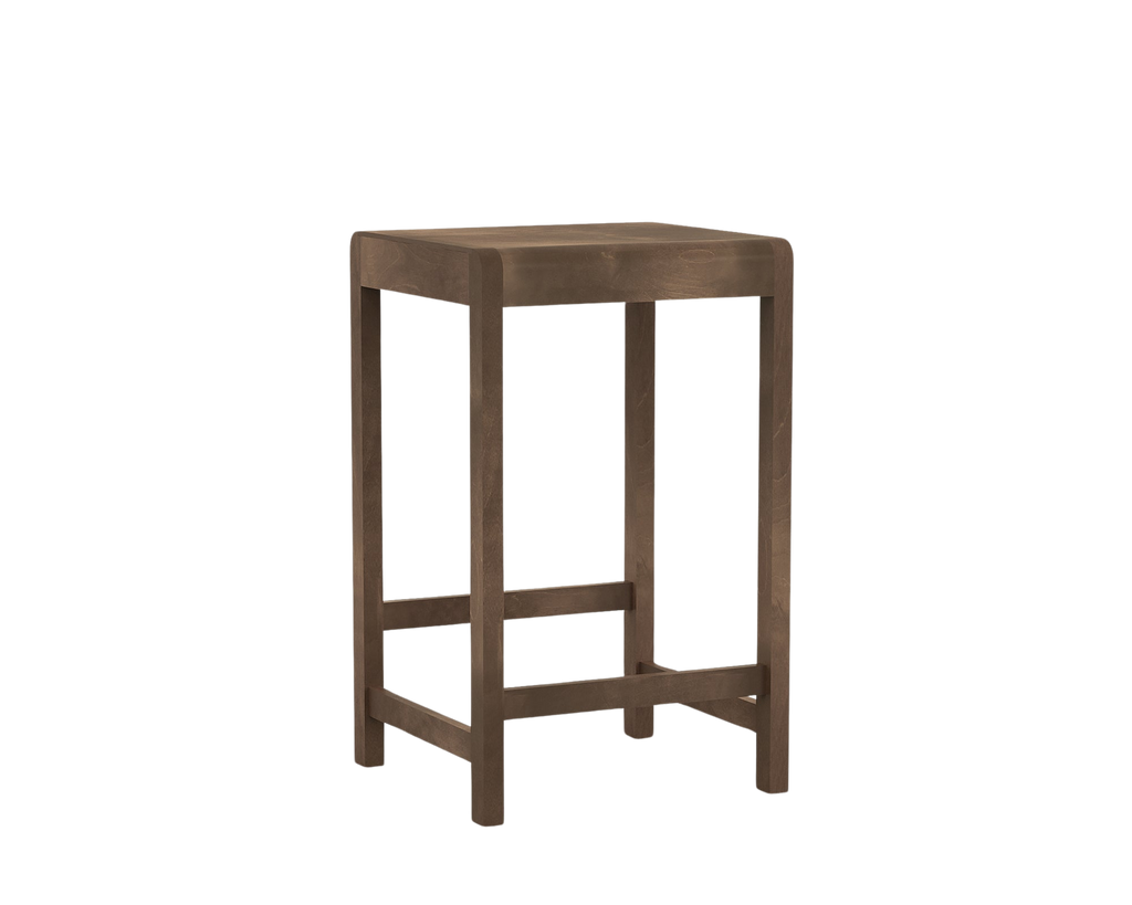 FRAMA - Stool 01 | Dark Brown Birch | H65