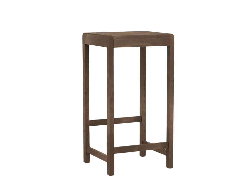 FRAMA - Stool 01 | Dark Brown Birch | H76