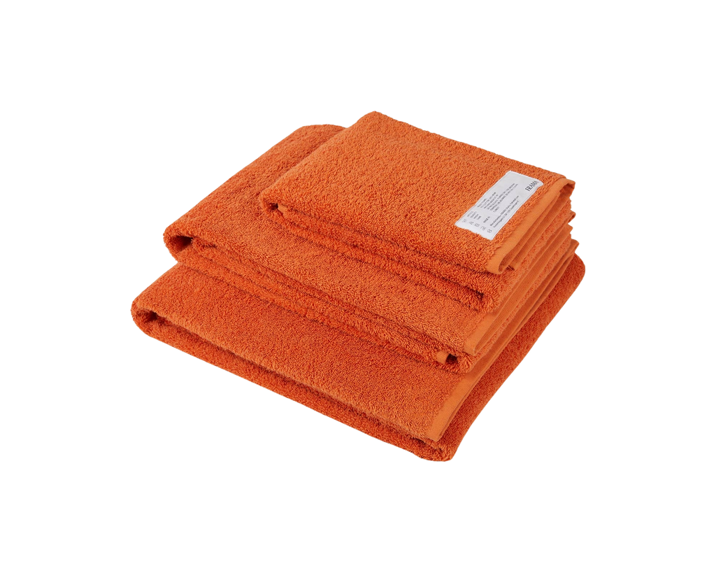 FRAMA - Heavy Towel | Burnt Orange | Bath Sheet Frama