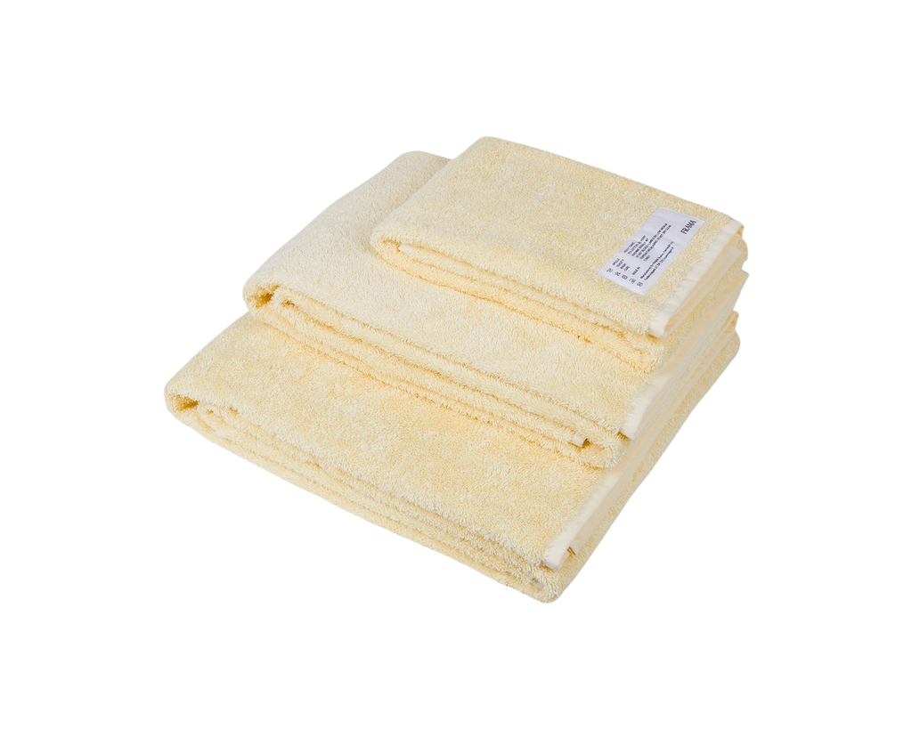 FRAMA - Heavy Towel | Pale Yellow | Bath Towel Frama