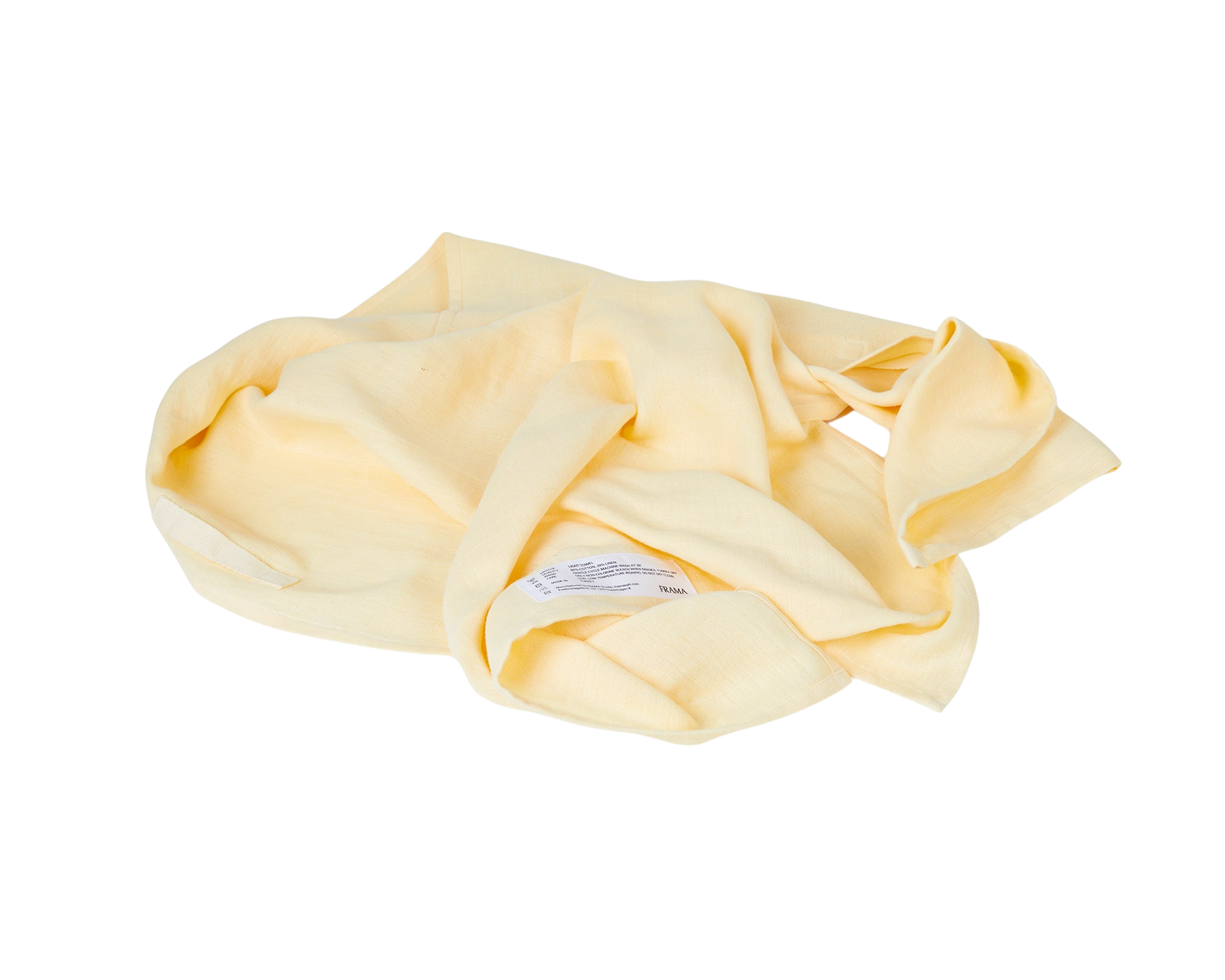 FRAMA - Light Towel | Pale Yellow | Bath Towel Frama