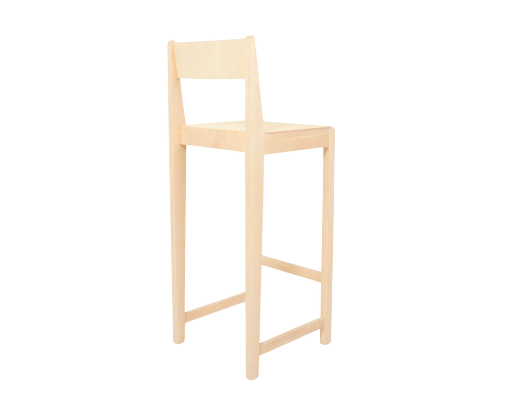 FRAMA - Bar Chair 01 | Natural Birch | H76