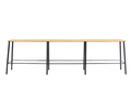 FRAMA - Adam Bench | Black / Oak | L160