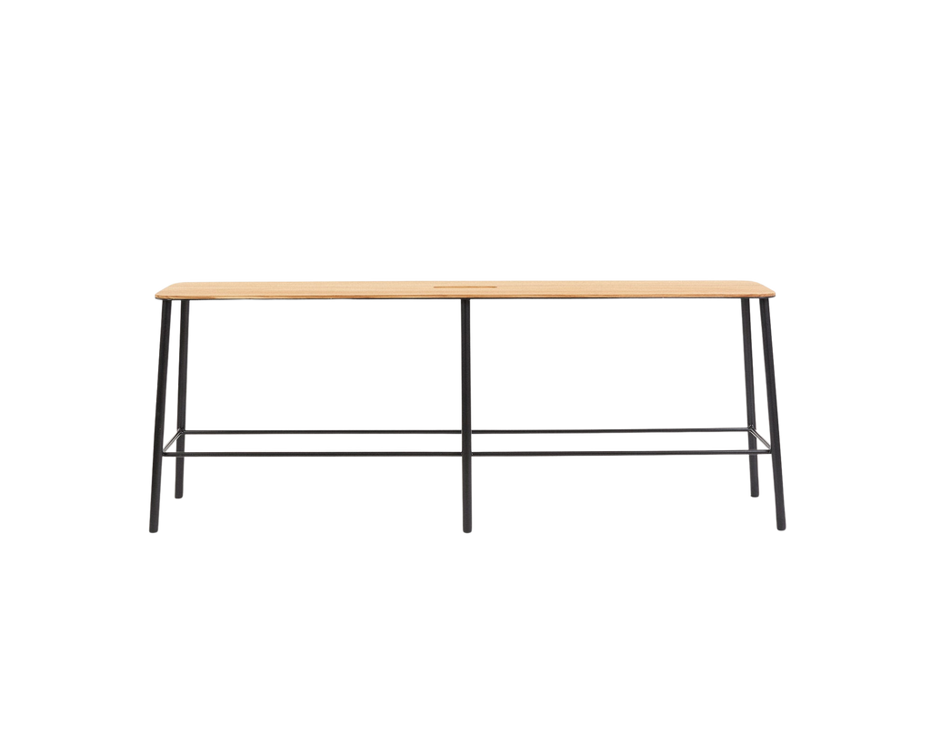 FRAMA - Adam Bench | Black / Oak | L120