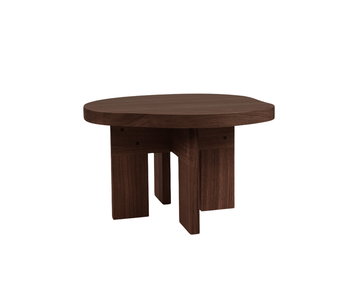 FRAMA - Farmhouse Side Table | Dark Oak | Pond Frama