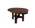 FRAMA - Farmhouse Trestle Table | Dark Oak | Pond