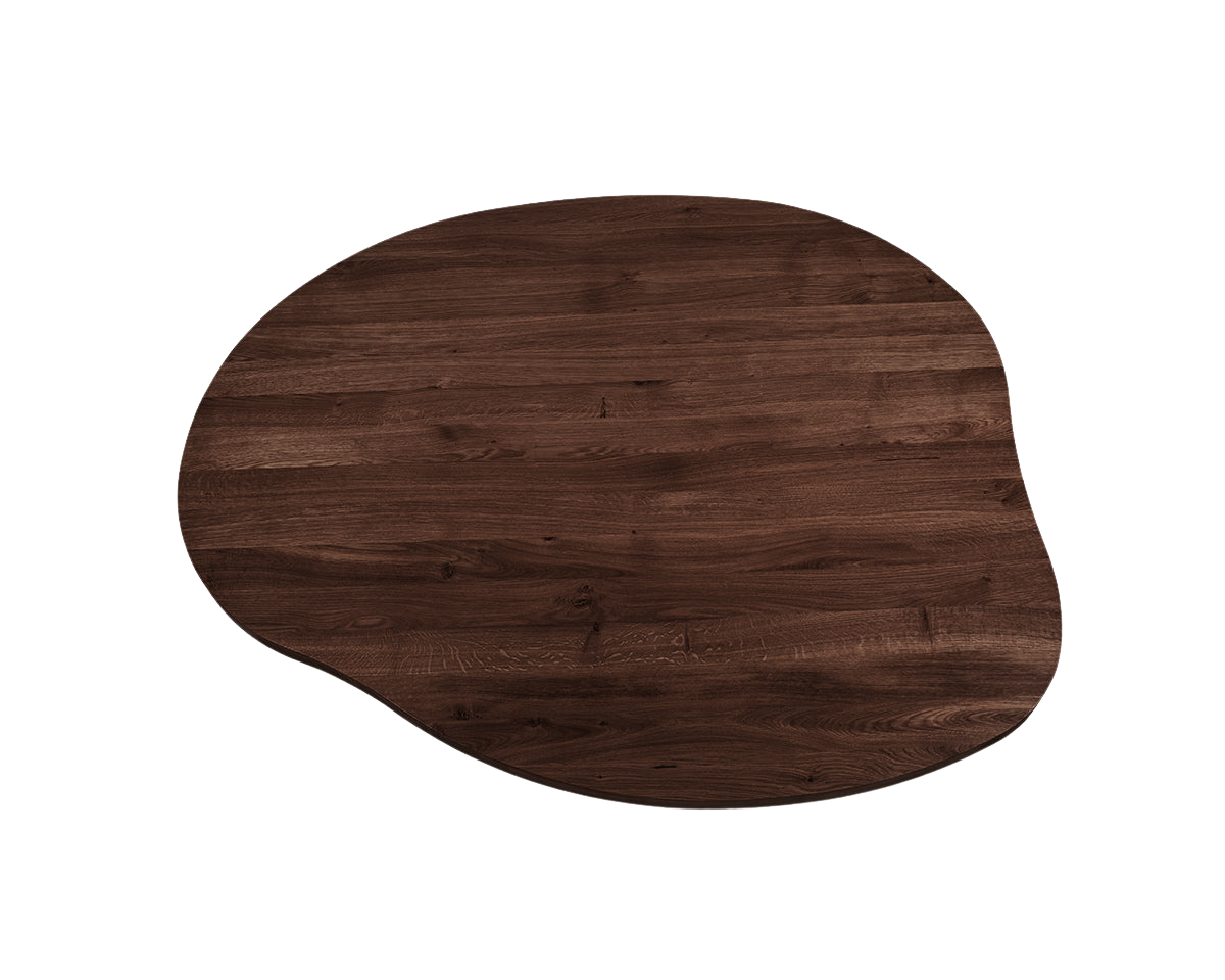 FRAMA - Farmhouse Trestle Table | Dark Oak | Pond Frama