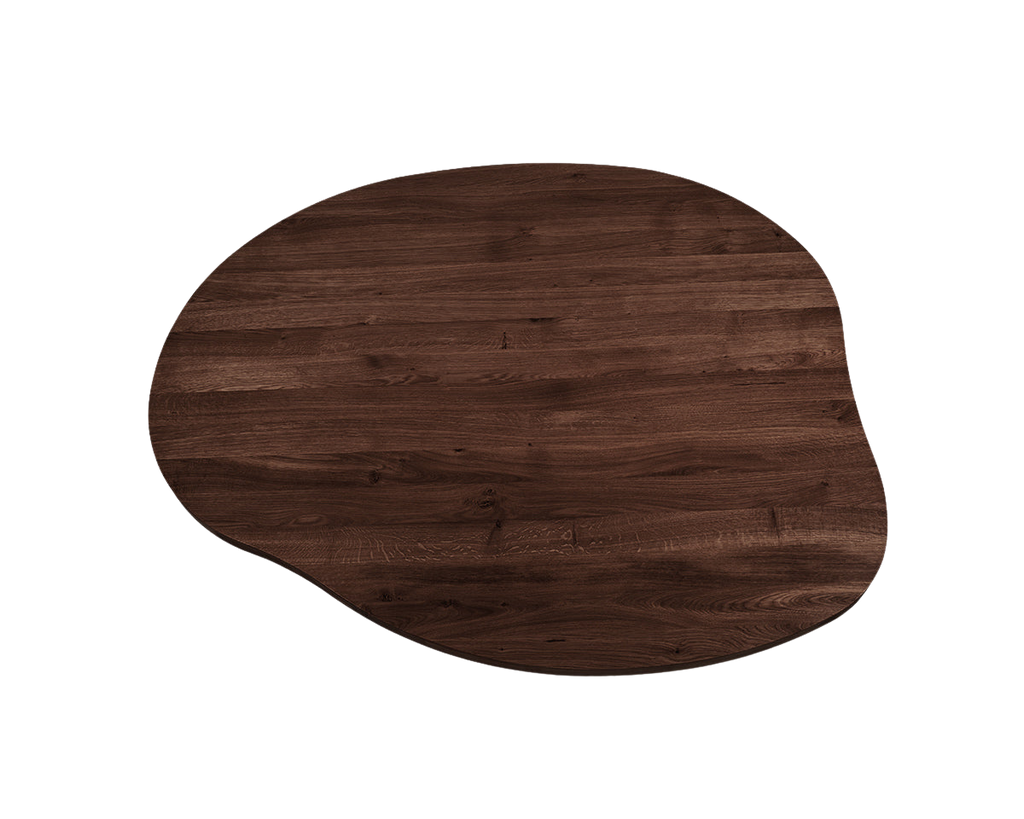 FRAMA - Farmhouse Trestle Table | Dark Oak | Pond