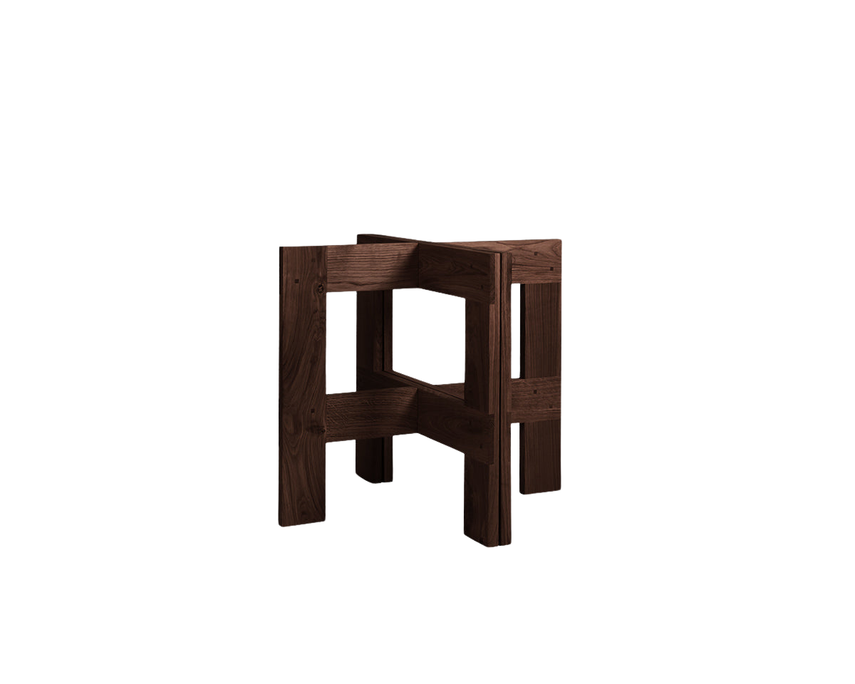 FRAMA - ファームハウステーブル架台 | ダークオーク