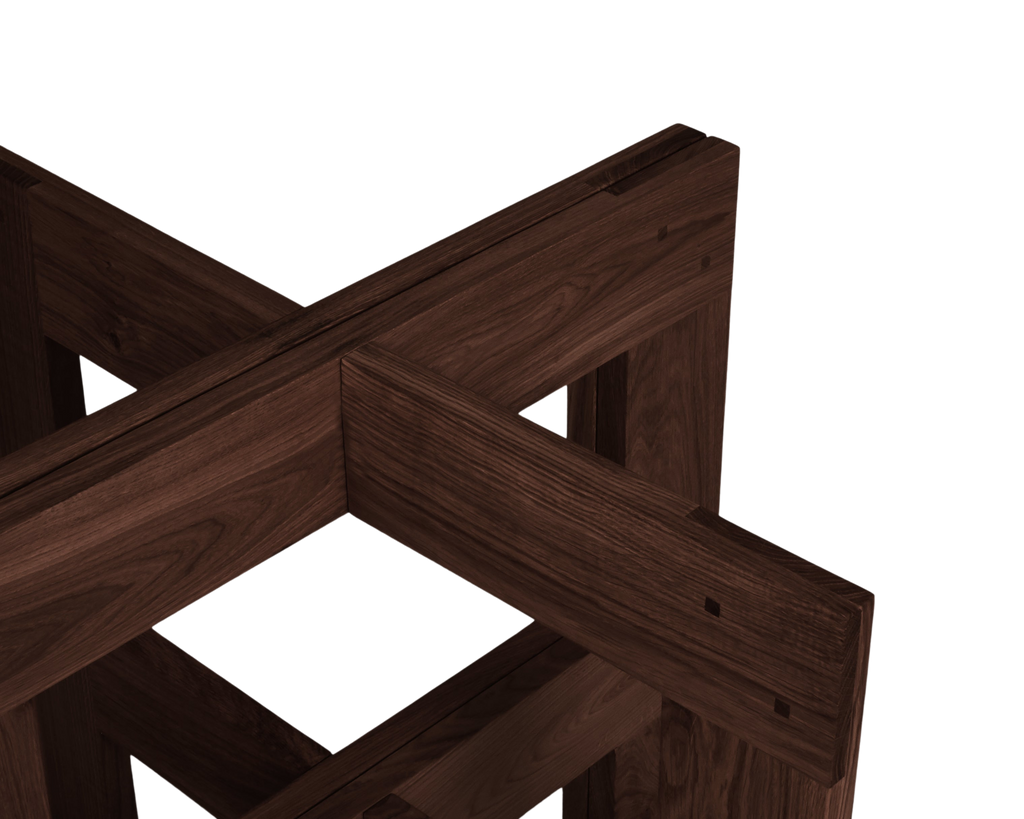 FRAMA - Farmhouse Table Trestles | Dark Oak