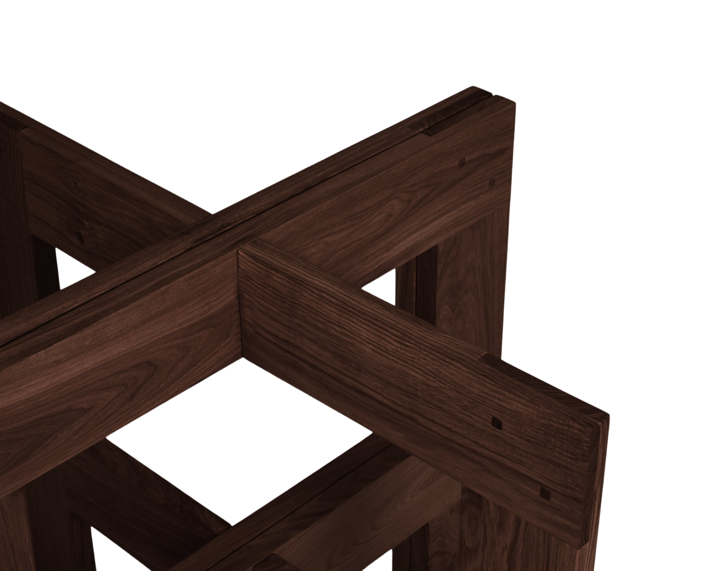 FRAMA - ファームハウステーブル架台 | ダークオーク