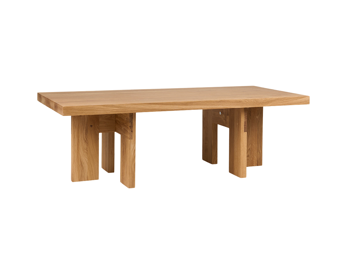 FRAMA - Farmhouse Coffee Table | Natural Oak | Rectangle
