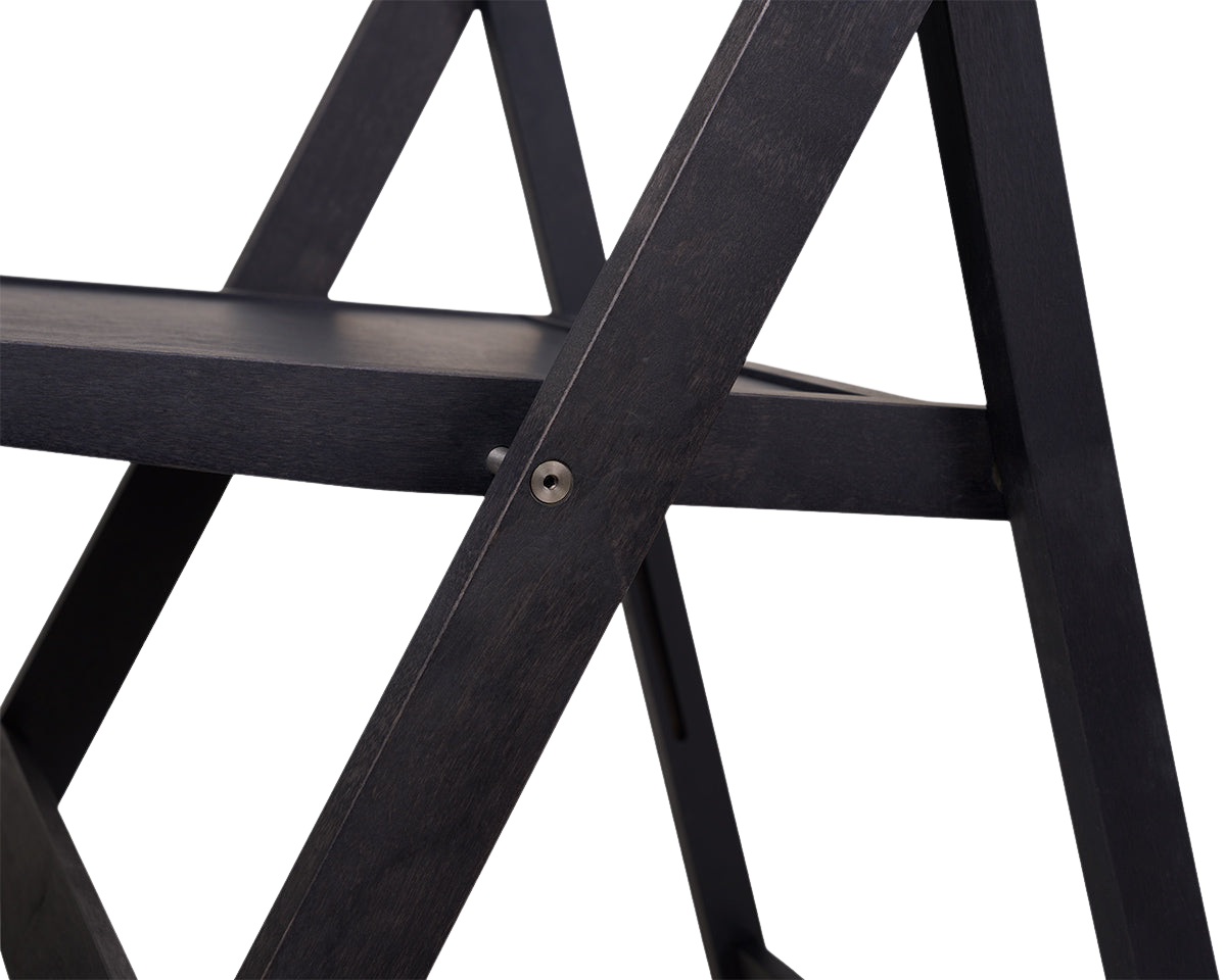 FRAMA - 折りたたみフラットチェア | アッシュブラックバーチ | Reethaus Edition