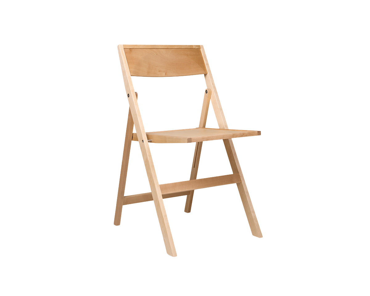FRAMA - Folding Flat Chair | Natural Birch Frama