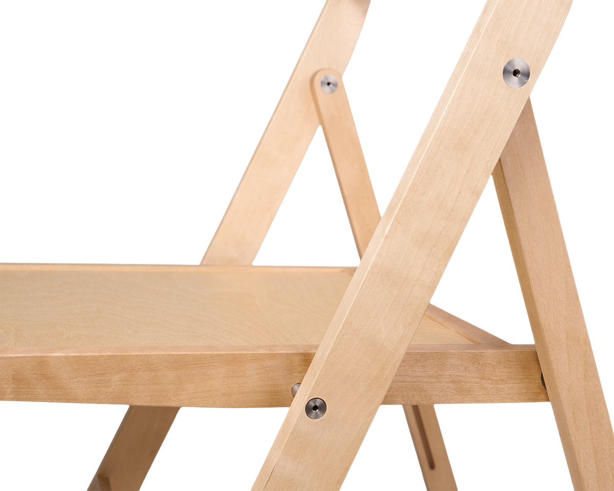 FRAMA - Folding Flat Chair | Natural Birch Frama