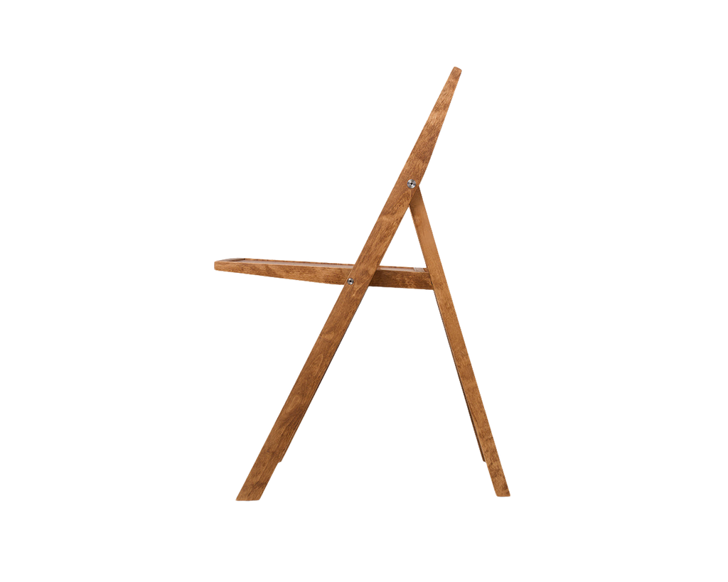 FRAMA - 折りたたみフラットチェア | 温かみのあるブラウンバーチ