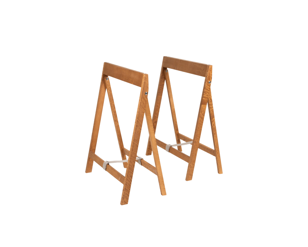 FRAMA - 折りたたみ式フラットテーブル架台 | ウォームブラウンバーチ