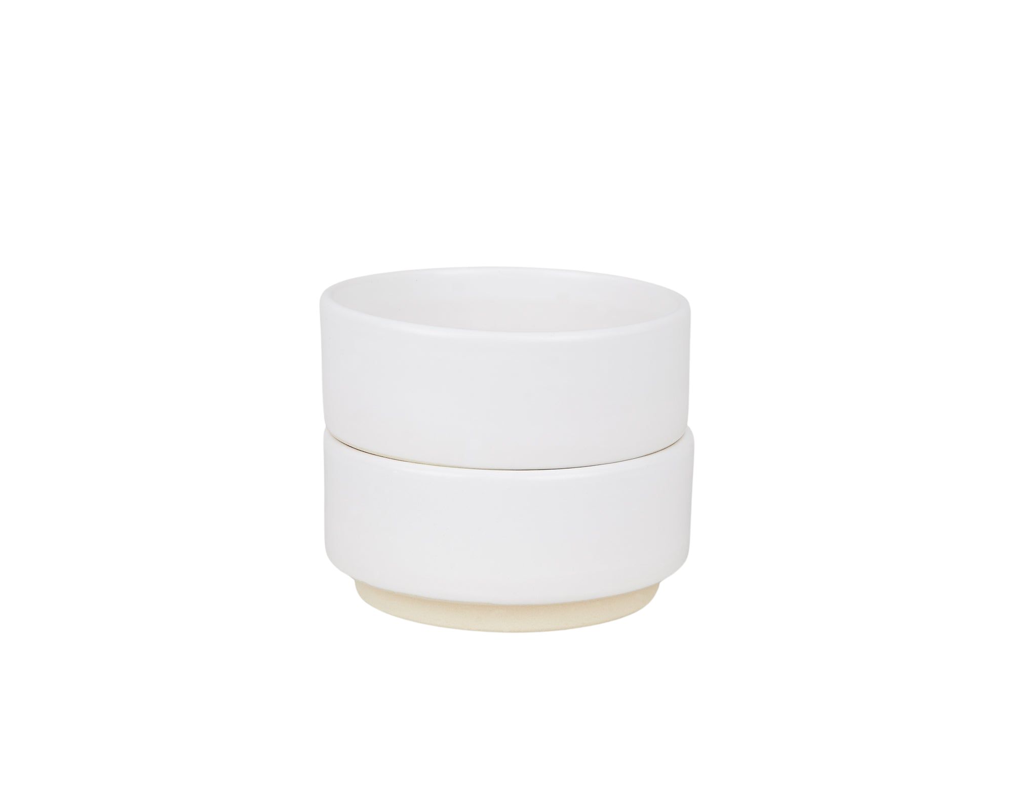 FRAMA - Otto Ceramic Bowls Set of Two | White | Medium Frama