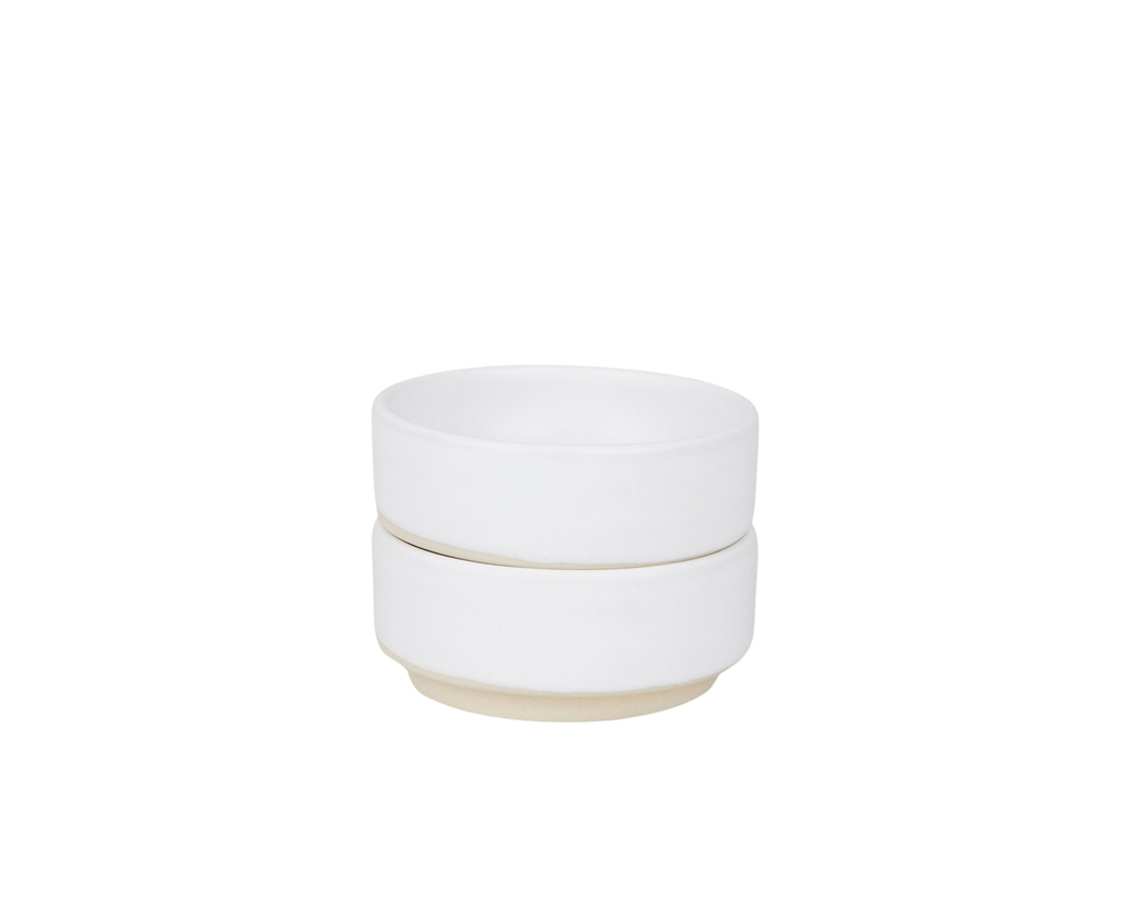 FRAMA - Otto Ceramic Bowls Set of Two | White | Small Frama