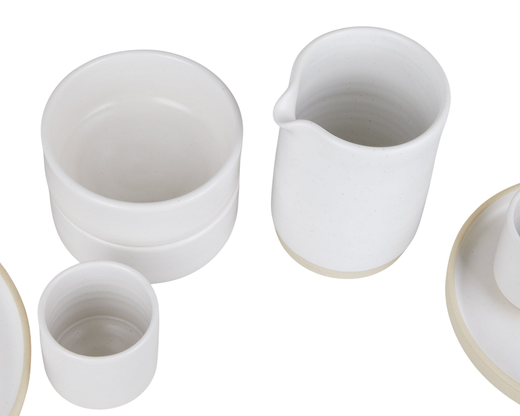 FRAMA - Otto Ceramic Bowls Set of Two | White | Small Frama