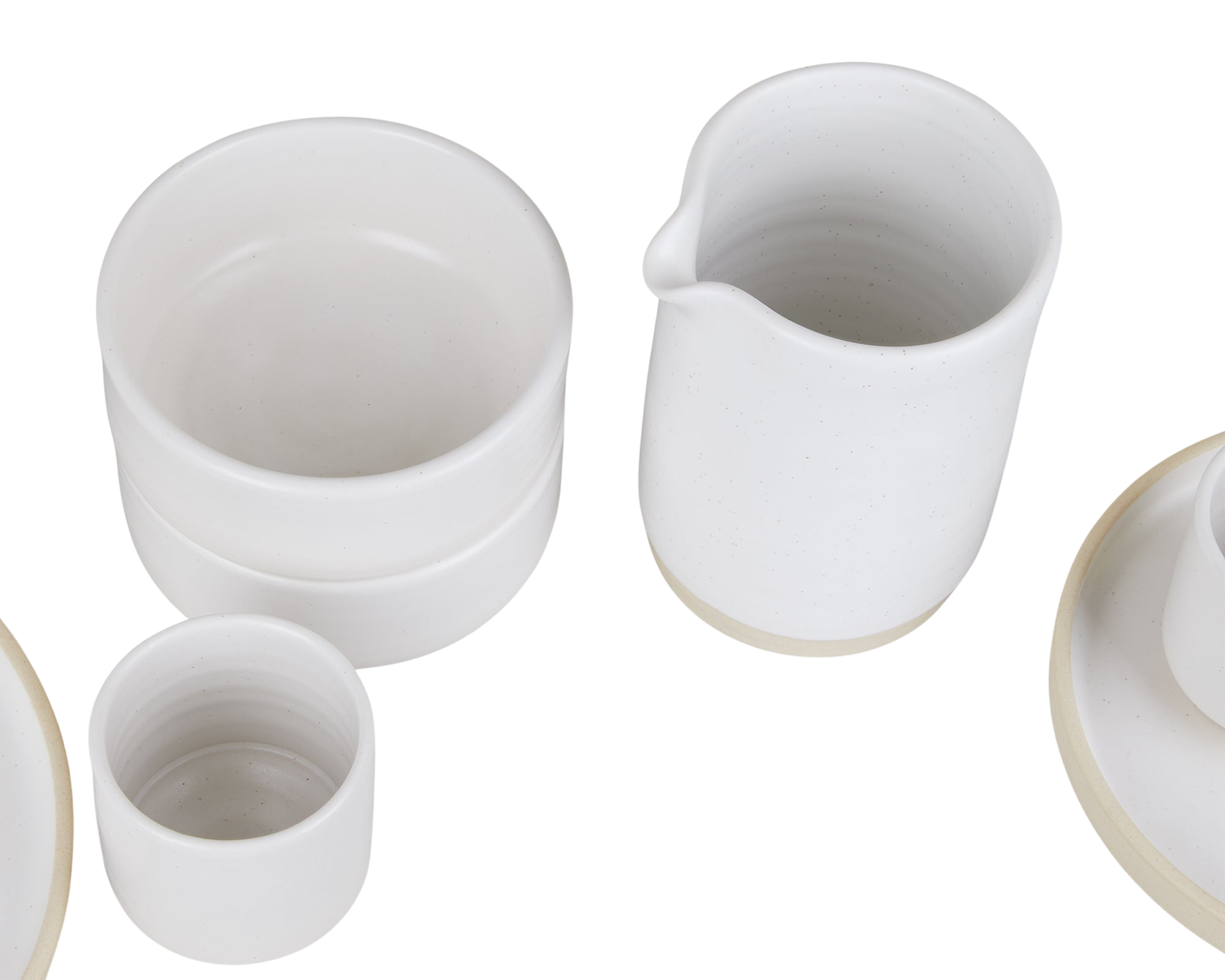 FRAMA - Otto Ceramic Bowls Set of Two | White | Small Frama